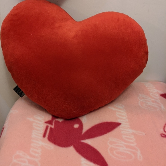 Sold Playboy heart pillow ❤️🐰 - Picture 2 of 5